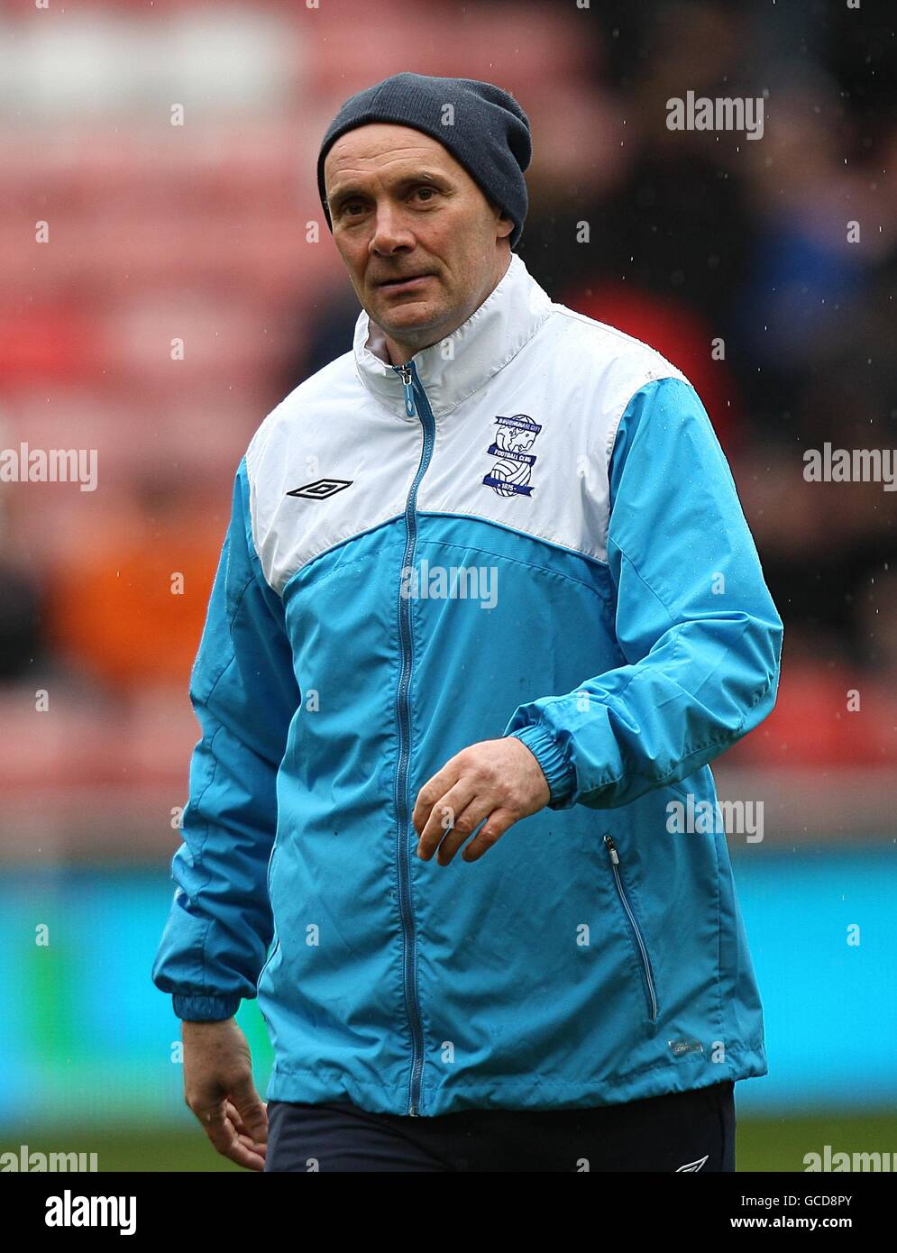 Calcio - Barclays Premier League - Sunderland / Birmingham City - Stadio di luce. Andy Watson, allenatore di squadra di Birmingham City Foto Stock