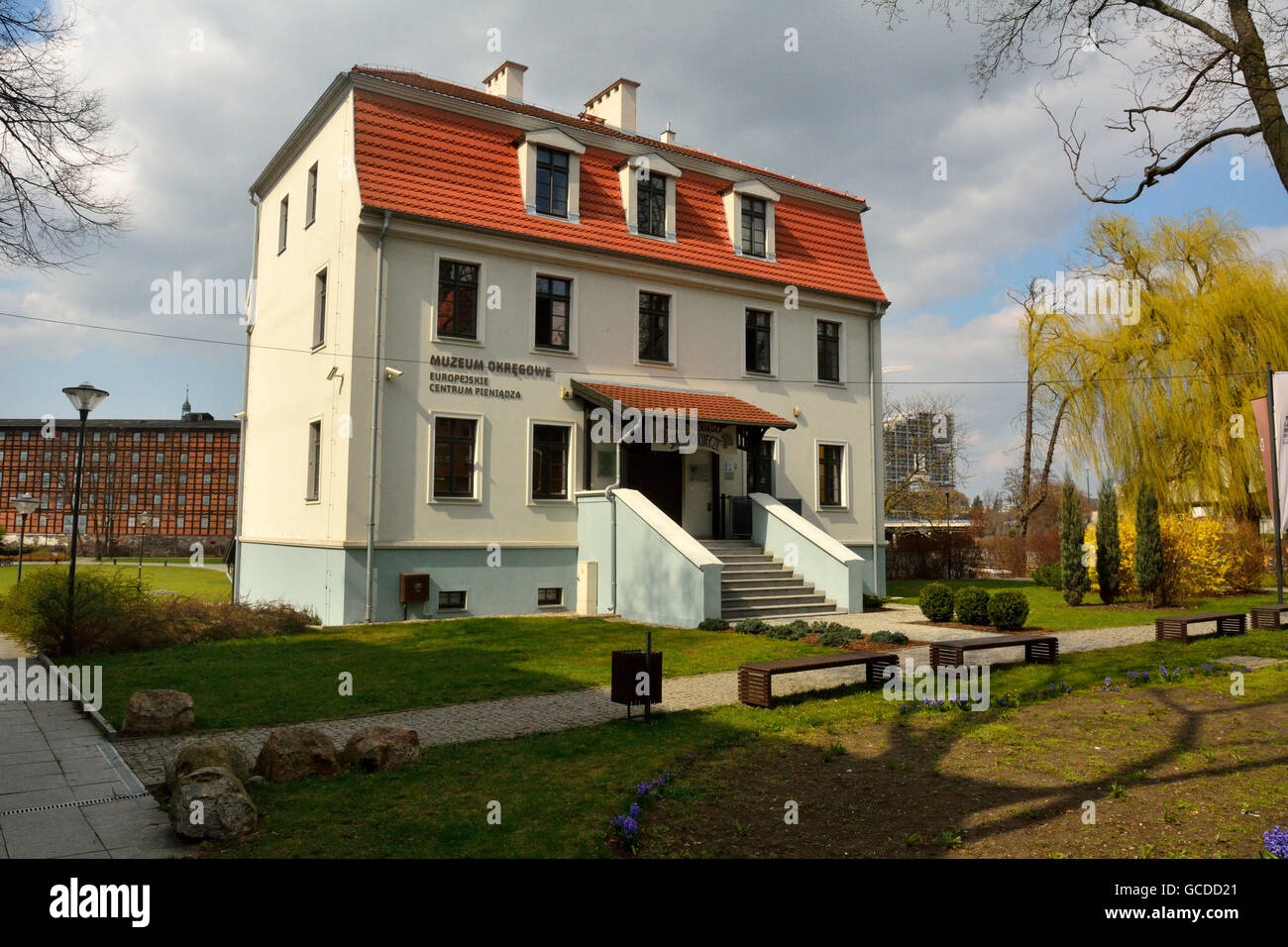 Edificio del Museo regionale - il denaro europeo centro, a Bydgoszcz (Polonia) Foto Stock