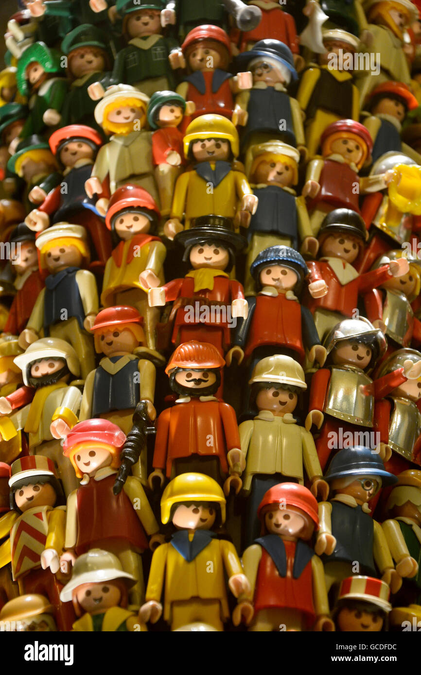 Spielzeugmuseum a Norimberga Foto Stock