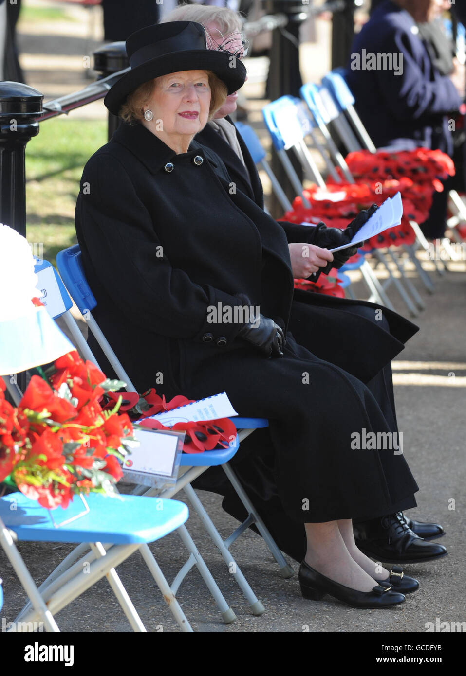 Commonwealth Memorial cerimonia Cancelli Foto Stock