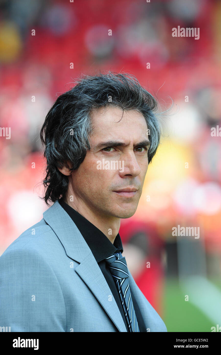 Calcio - Coca-Cola Football League Championship - Bristol City / Swansea City - Ashton Gate. Il direttore di Swansea City Paulo Sousa durante la partita del Campionato Coca Cola ad Ashton Gate, Bristol. Foto Stock