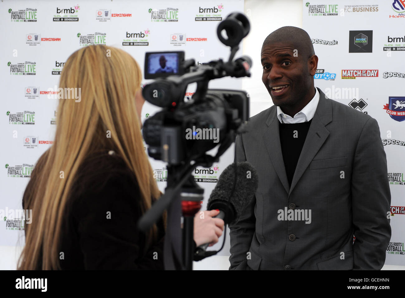 Calcio - radici di erba Football Live dell'evento di lancio - Luogo Danielle - Birmingham Foto Stock