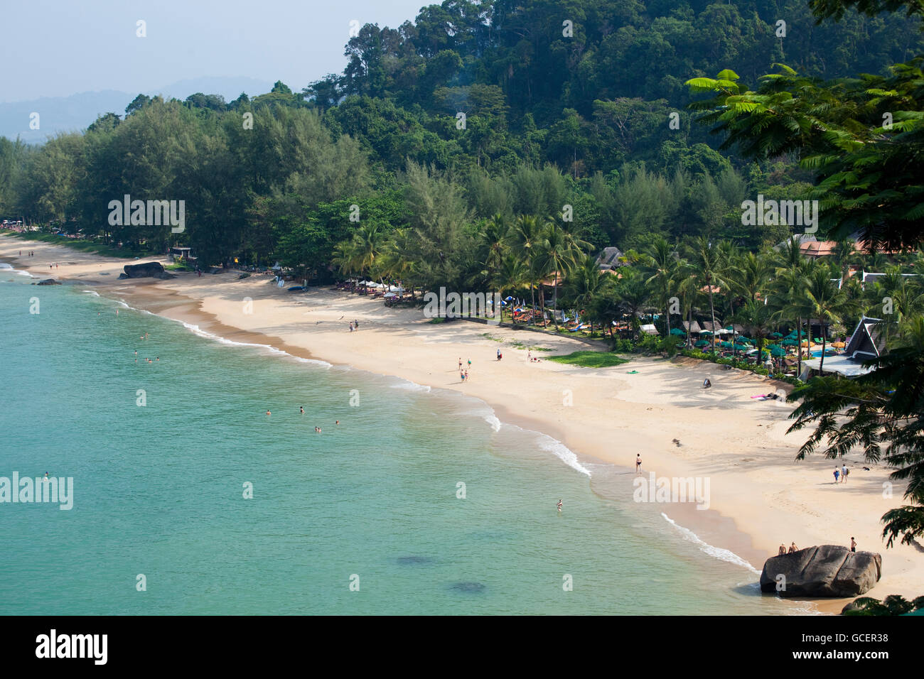 Nang Thong beach, Khao Lak, Thailandia, Asia Foto Stock