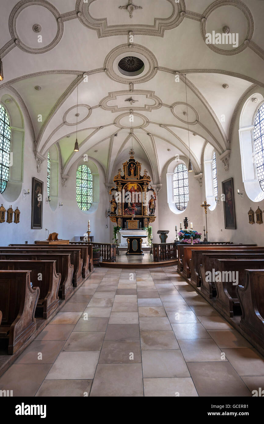 Lorettokapelle o Cappella di Loreto, Gasteig, Monaco di Baviera, Germania Foto Stock