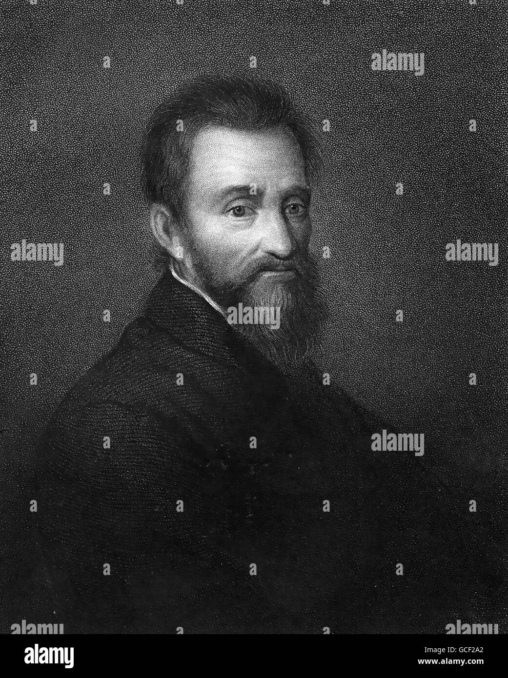MICHELANGELO (1475-1564), scultore, pittore e scultore Foto Stock