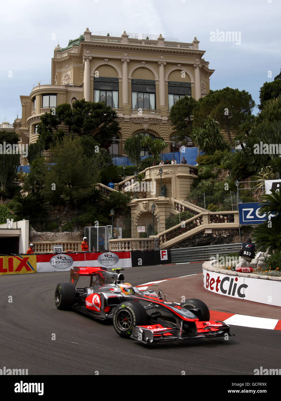 Formula uno Motor Racing - Gran Premio di Monaco - Practice e Qualifiche - circuito di Monaco. Lewis Hamilton (GBR), McLaren. Foto Stock