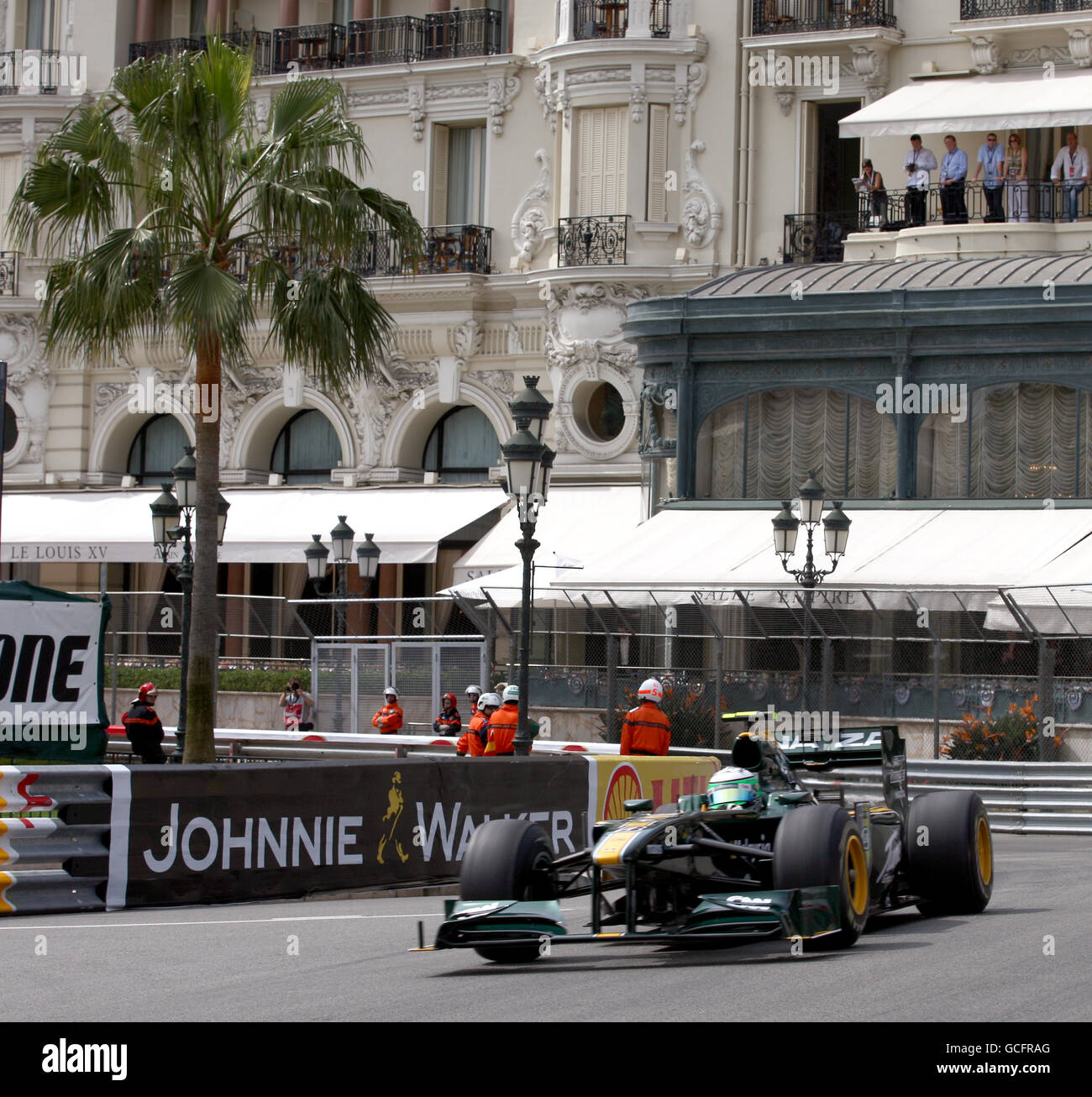 Formula uno Motor Racing - Gran Premio di Monaco - Practice e Qualifiche - circuito di Monaco. Heikki Kovalainen (fin), Lotus F1. Foto Stock