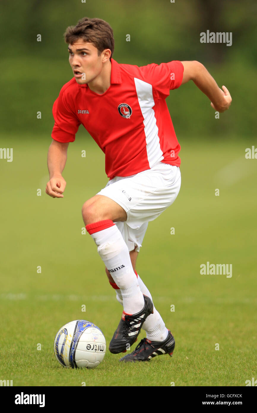 Calcio - Accademia di Premier League U18 - Gruppo A - Charlton Athletic v Crystal Palace - Passeri Lane Foto Stock