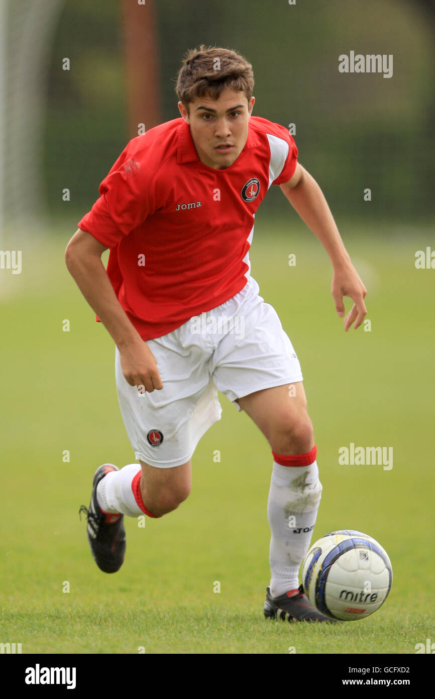 Calcio - Accademia di Premier League U18 - Gruppo A - Charlton Athletic v Crystal Palace - Passeri Lane Foto Stock