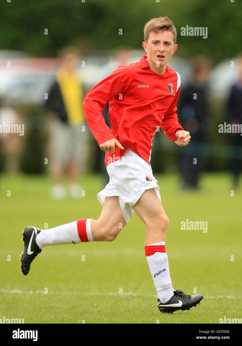 Calcio - Accademia di Premier League U18 - Gruppo A - Charlton Athletic v Crystal Palace - Passeri Lane Foto Stock