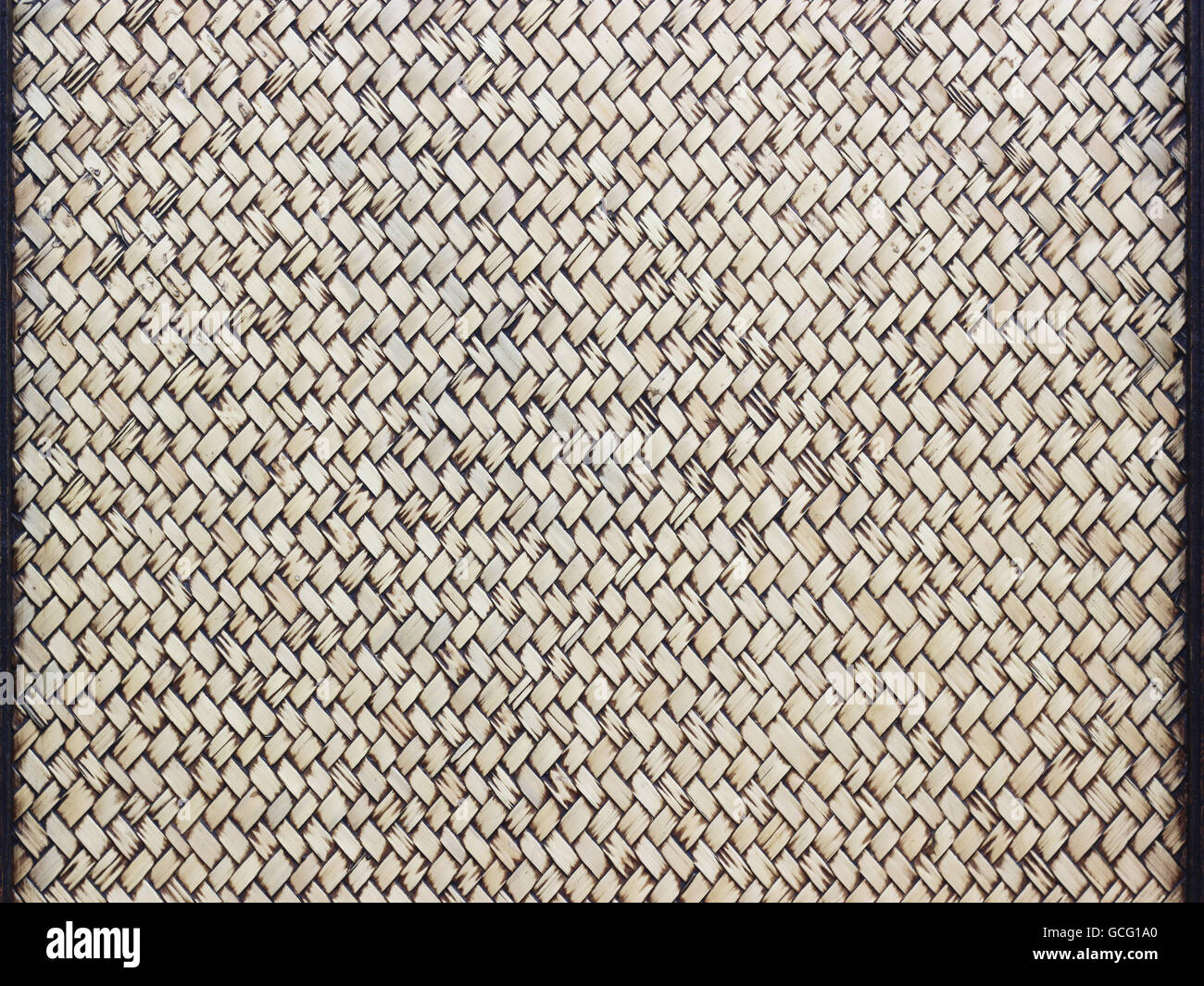 Tessuto piquet sfondo, Basket weave Texture Foto Stock