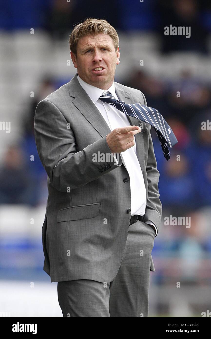 Calcio - Coca-Cola Football League One - Oldham Athletic v Charlton Athletic - Boundary Park. Martin Grey, responsabile del custode di Oldham Athletic. Foto Stock