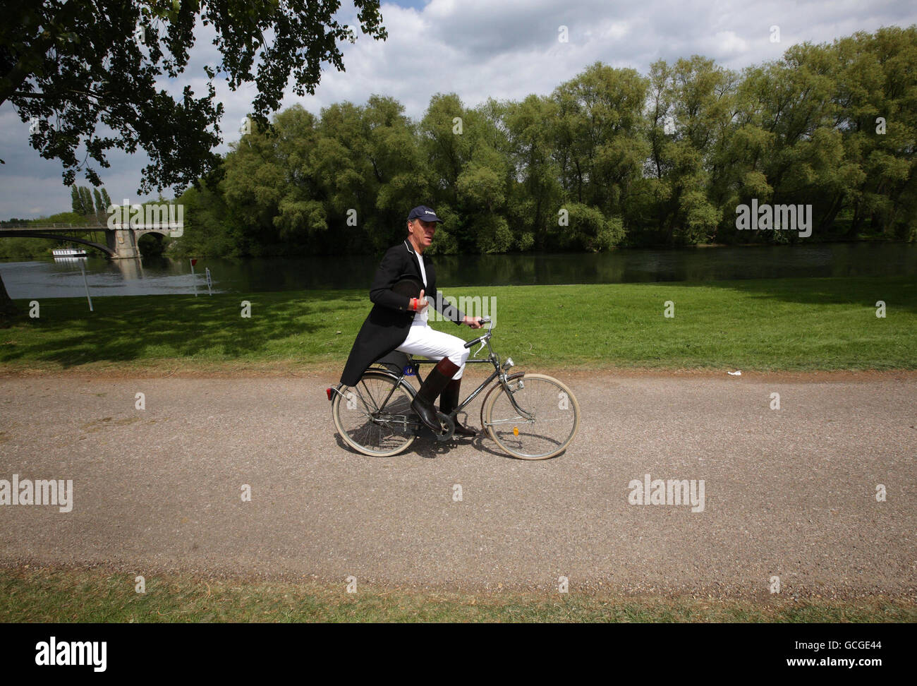 Il Royal Windsor Horse Show si svolge dal 12 al 16 maggio 2010 nei terreni privati del Castello di Windsor, nel Berkshire. Foto Stock