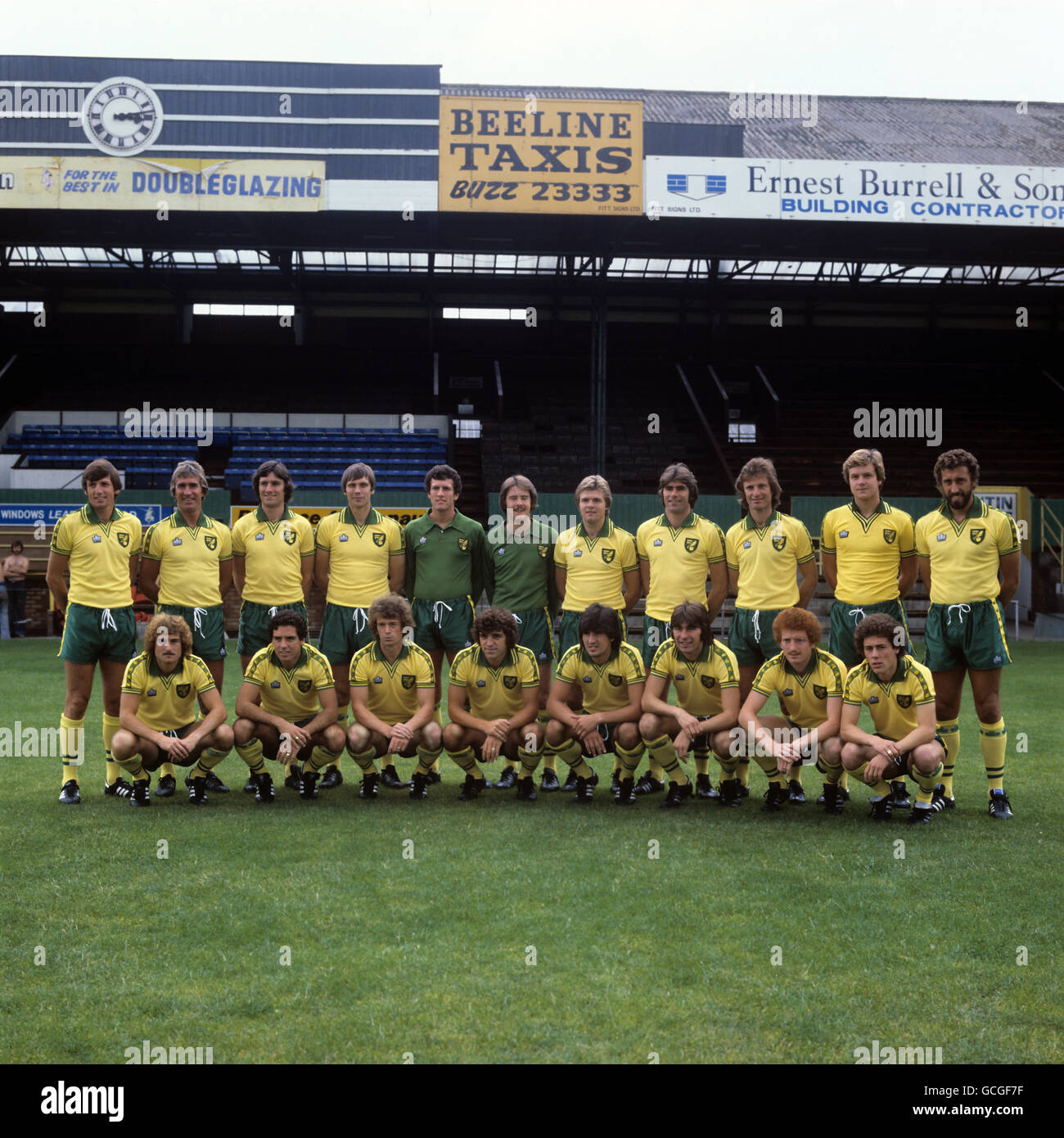 Soccer League Division One - Norwich City FC Photocall - Carrow Road Foto Stock