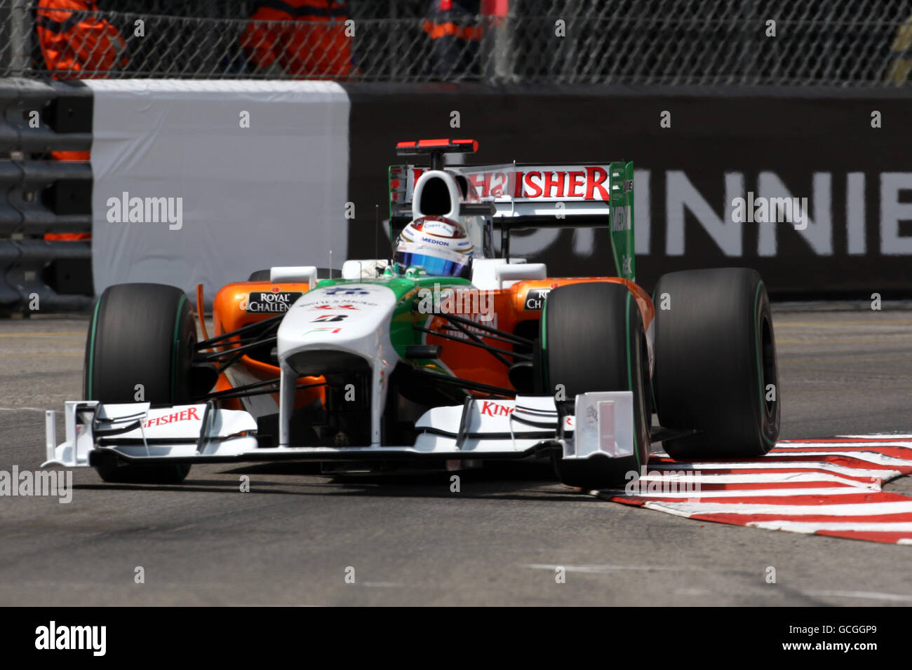 Formula uno Motor Racing - Gran Premio di Monaco - Practice e Qualifiche - circuito di Monaco. Adrian Sutil (GER), Force India. Foto Stock