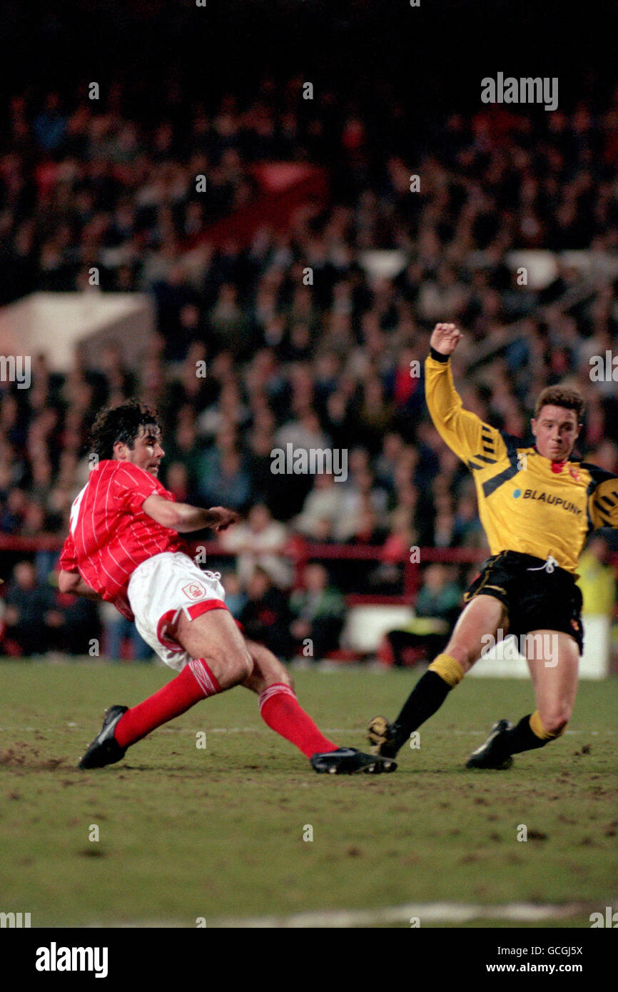 Calcio - Endsleigh League Division One - Nottingham Forest v Watford - la massa della città Foto Stock