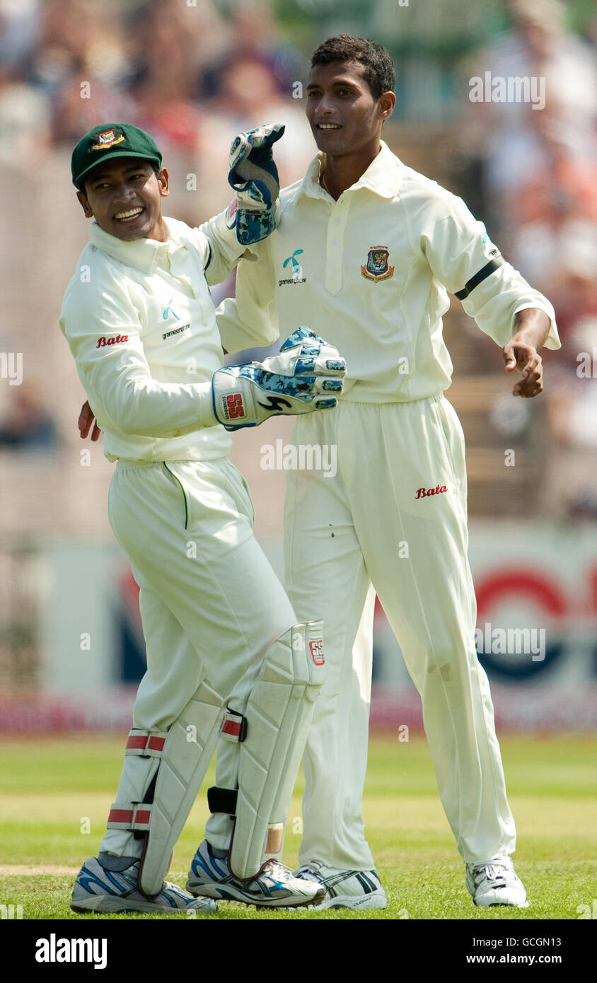 Cricket - npower Seconda prova - Giorno 1 - Inghilterra v Bangladesh - Old Trafford Foto Stock