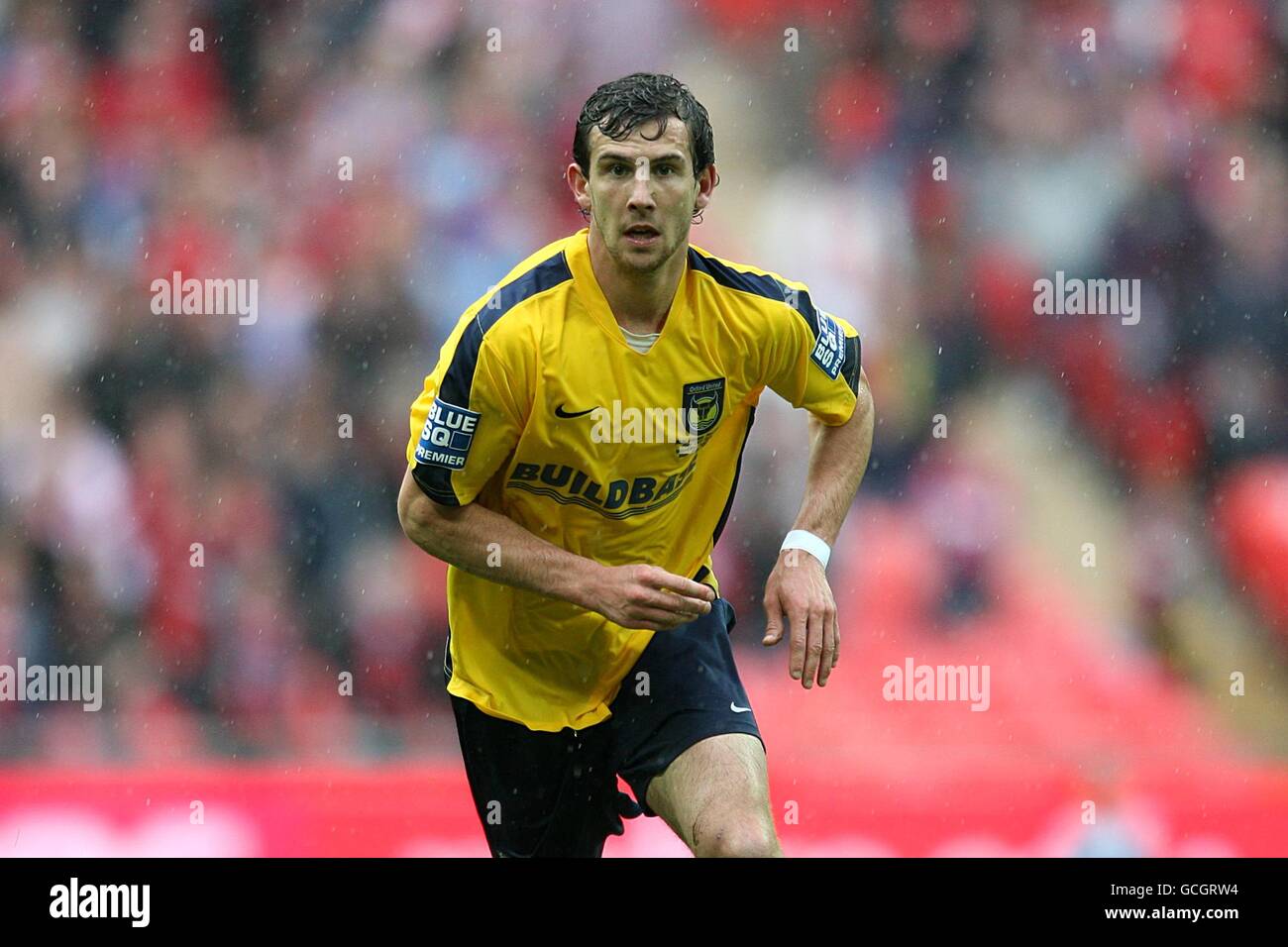Calcio - Blue Square Premier League - Gioca alla finale - Oxford United v York City - Wembley Stadium. Jake Wright, Oxford United Foto Stock