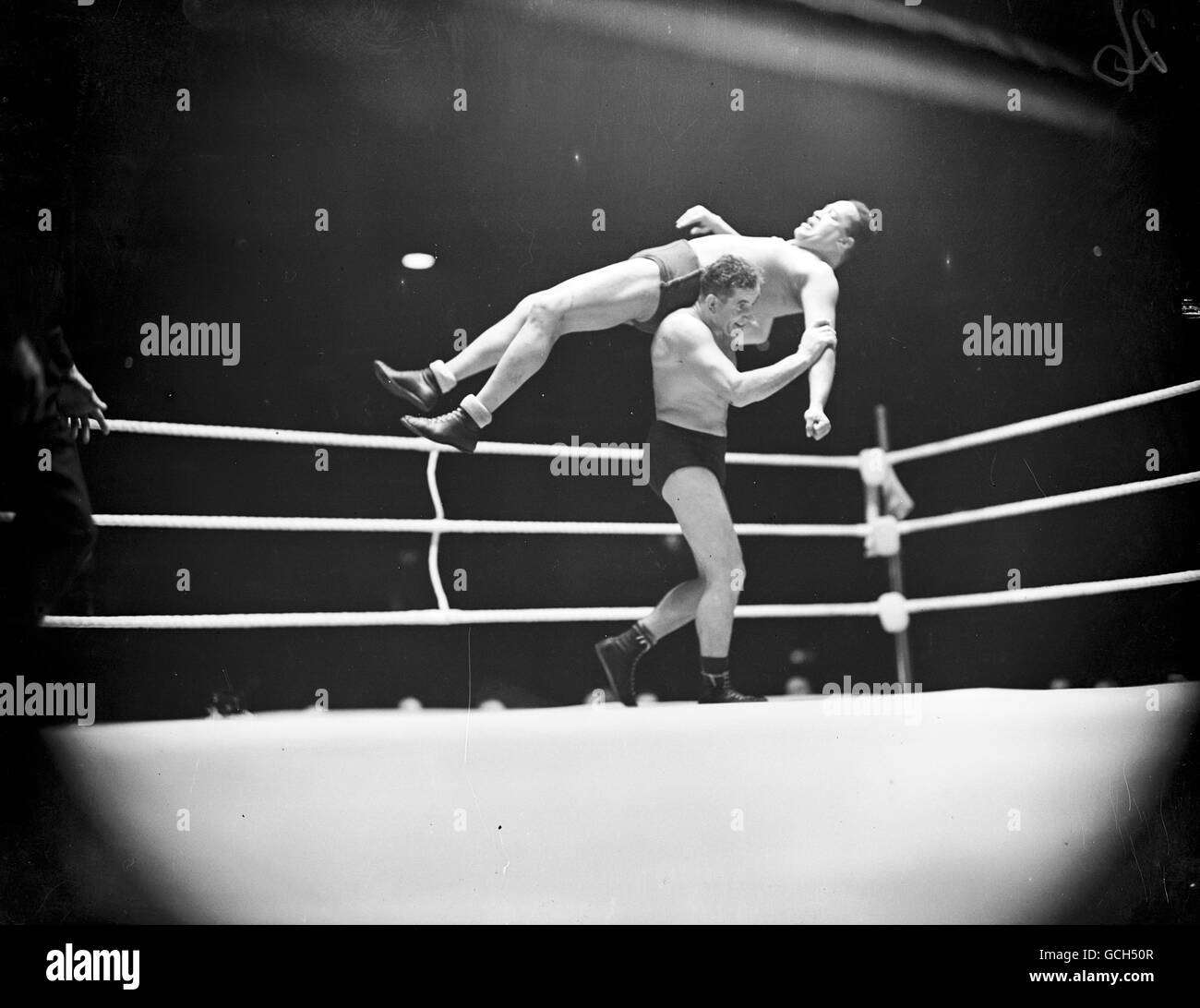 Wrestling - Harringay Foto Stock