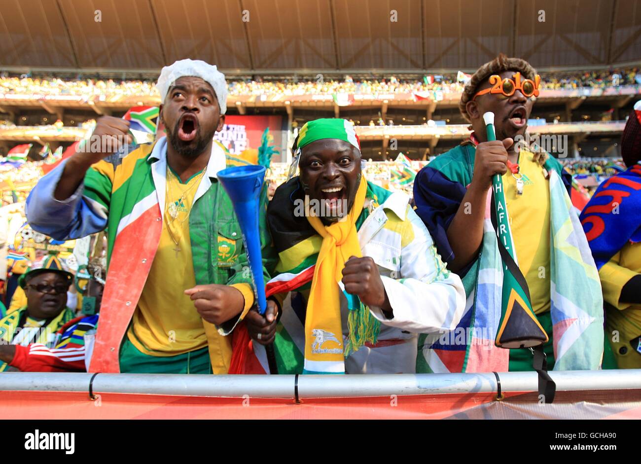 Calcio - Coppa del Mondo FIFA Sud Africa 2010 - GRUPPO A - Sud Africa v Messico - Soccer City Stadium Foto Stock