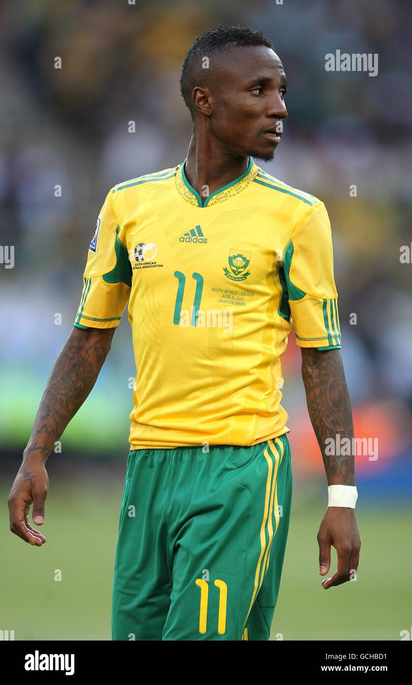 Calcio - Coppa del mondo FIFA Sud Africa 2010 - Gruppo A - Sud Africa v Messico - Stadio della Città di Calcio. Tsholofelo Modise, Sudafrica Foto Stock