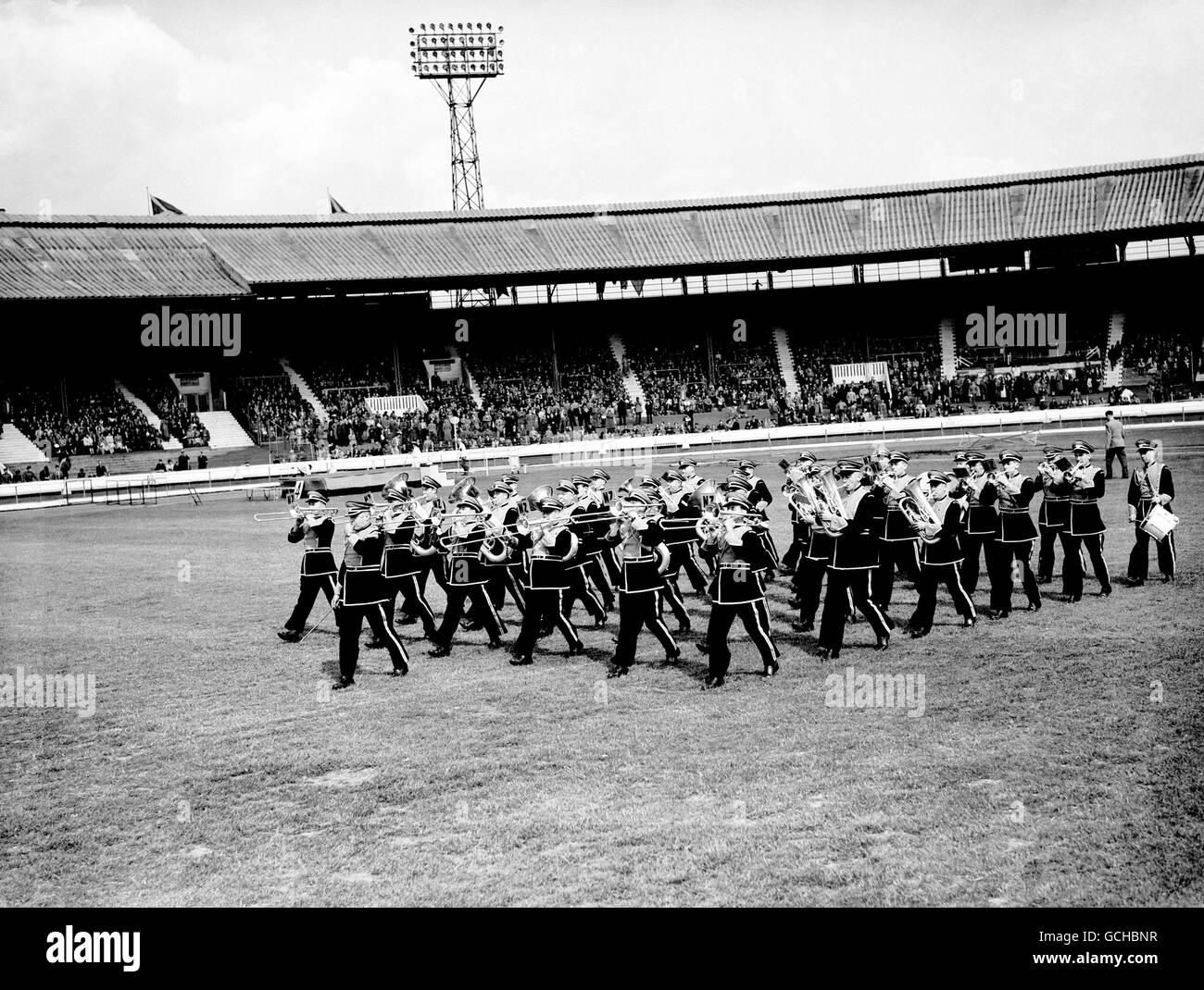 Caledonian Games - White City, Londra. La banda nazionale della Nuova Zelanda Foto Stock