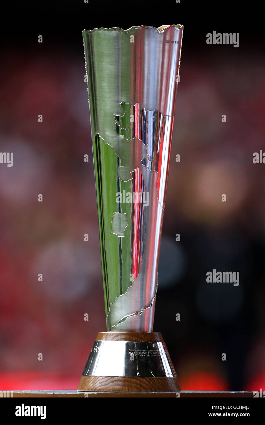 Rugby Union - International friendly - Galles / Sud Africa - Millennium Stadium. Una vista generale del Trofeo Prince William Foto Stock