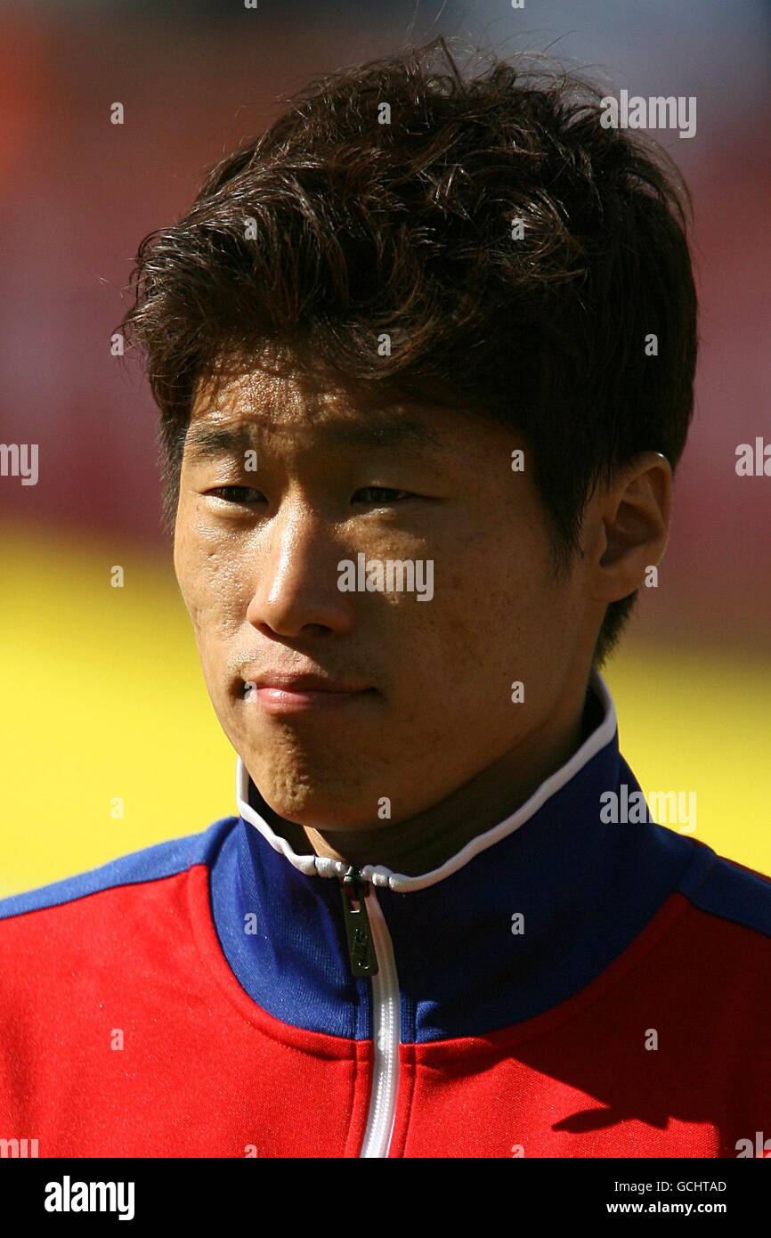 Calcio - Coppa del mondo FIFA Sud Africa 2010 - Gruppo B - Argentina contro Corea del Sud - Stadio della Città di Calcio. Park Ji-Sung, Corea del Sud Foto Stock