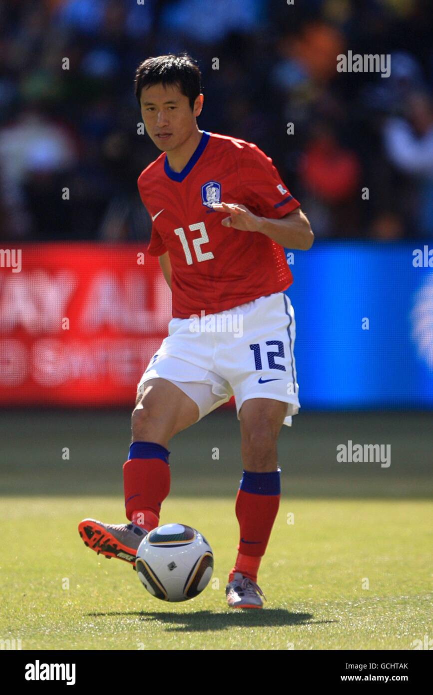 Calcio - Coppa del mondo FIFA Sud Africa 2010 - Gruppo B - Argentina contro Corea del Sud - Stadio della Città di Calcio. Young-Pyo Lee, Corea del Sud Foto Stock