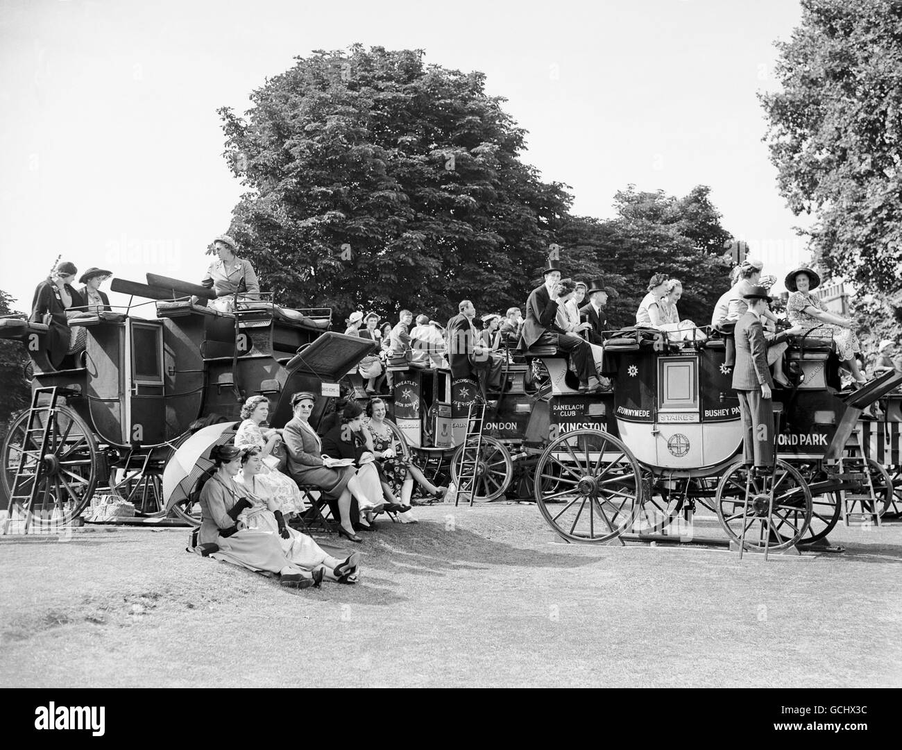 Cricket - Eton v Harrow - Lord's Cricket Ground Foto Stock