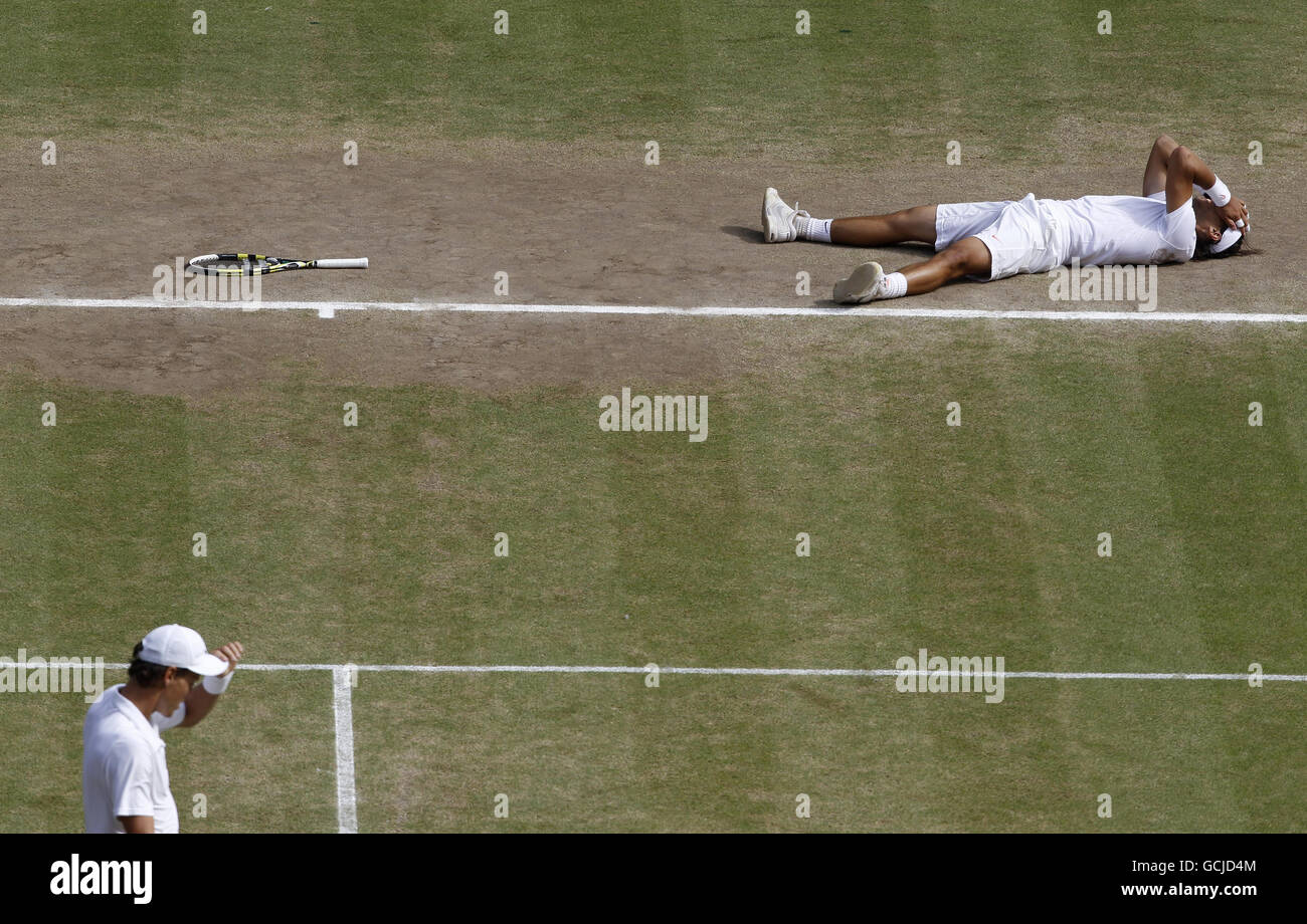 Tennis - 2010 campionati di Wimbledon - Giorno tredici - All England Lawn Tennis e Croquet Club Foto Stock