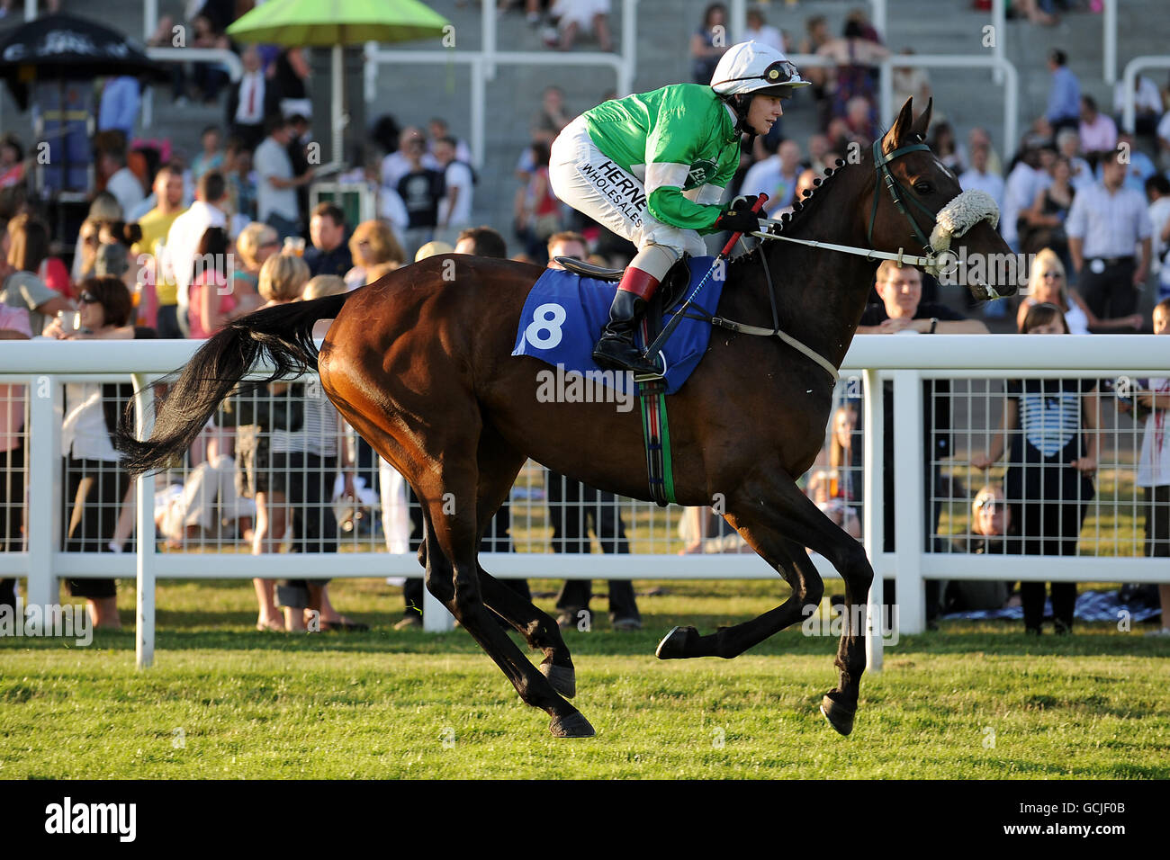 Horse Racing - Epsom Live! Con James Morrison - ippodromo di Epsom Downs Foto Stock