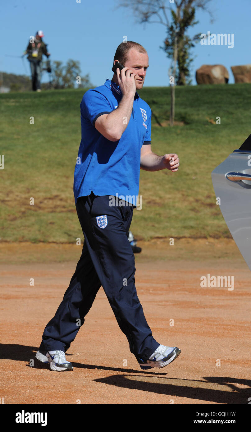 Calcio - Coppa del Mondo FIFA Sud Africa 2010 - GRUPPO C - Inghilterra v Algeria - Inghilterra Conferenza stampa - Giorno 3 - Royal Bafoke... Foto Stock