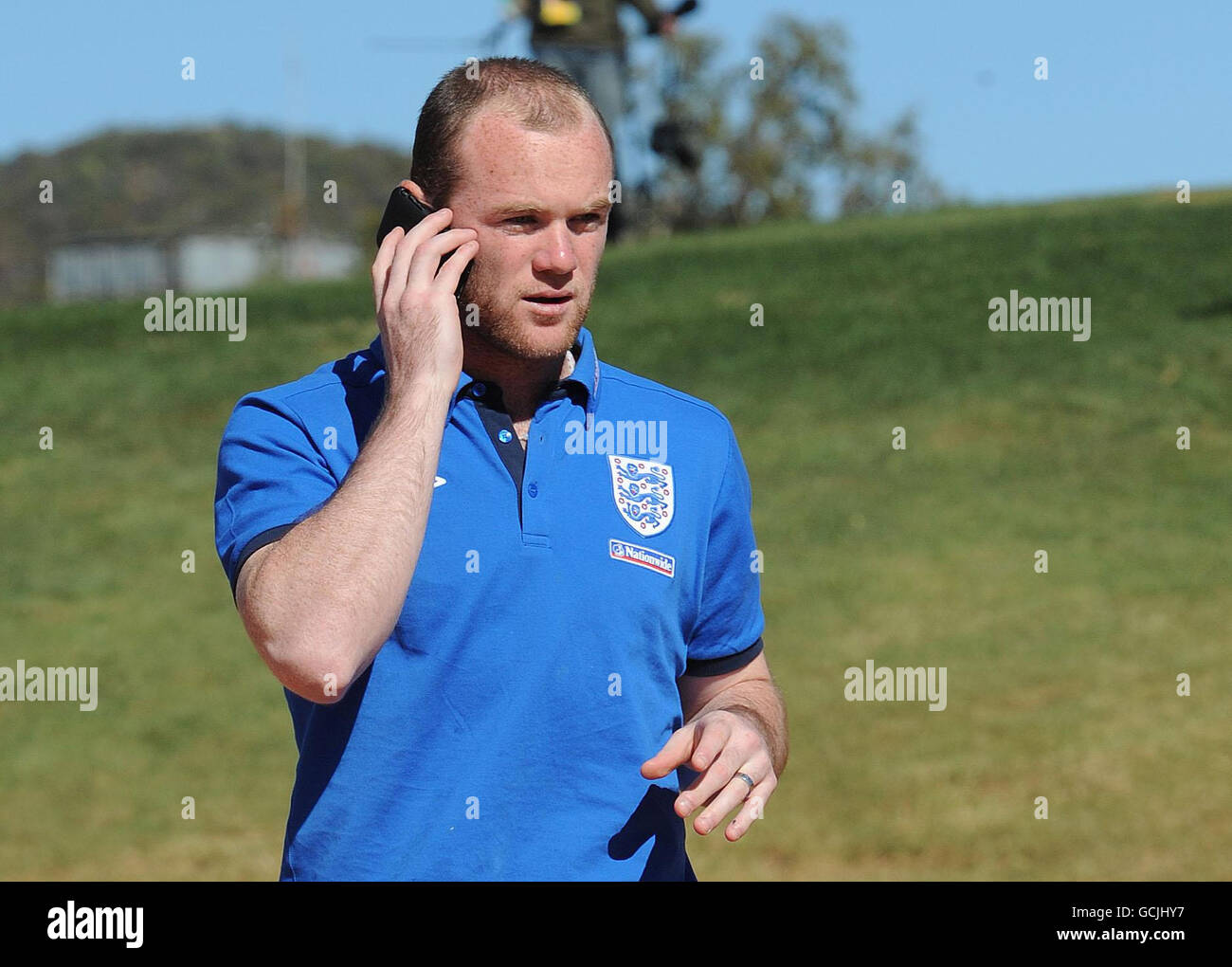 Calcio - Coppa del Mondo FIFA Sud Africa 2010 - GRUPPO C - Inghilterra v Algeria - Inghilterra Conferenza stampa - Giorno 3 - Royal Bafoke... Foto Stock