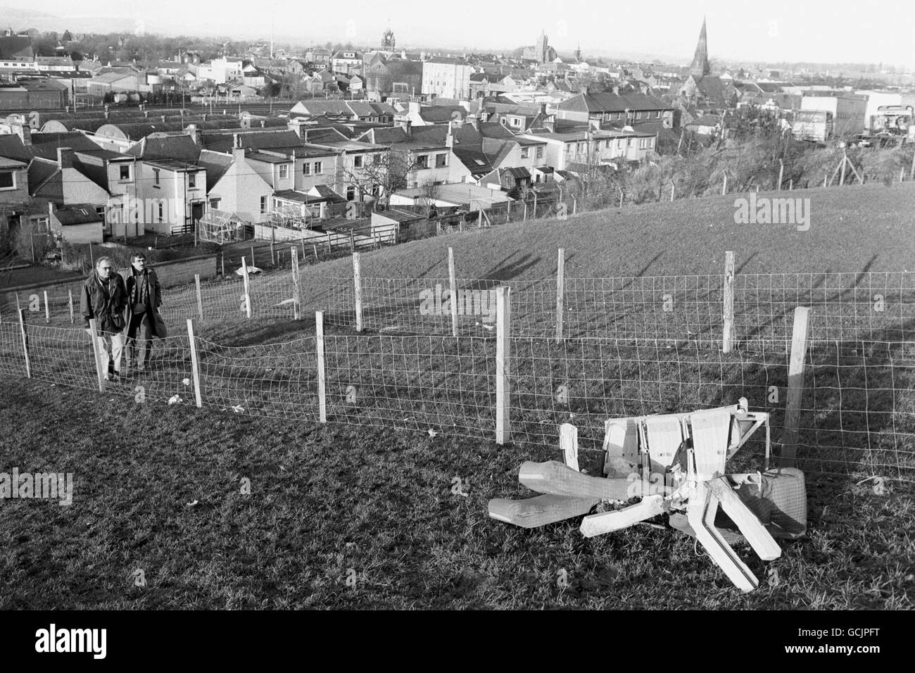 Le catastrofi e incidenti - Il terrorismo - attentato al Volo Pan Am 103 - Lockerbie Foto Stock