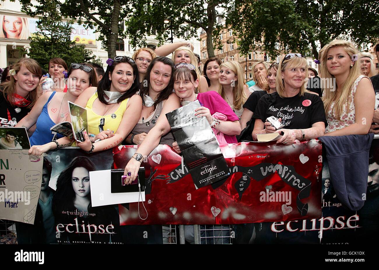 Il Twilight Saga Eclipse UK Premiere di Gala - Londra Foto Stock