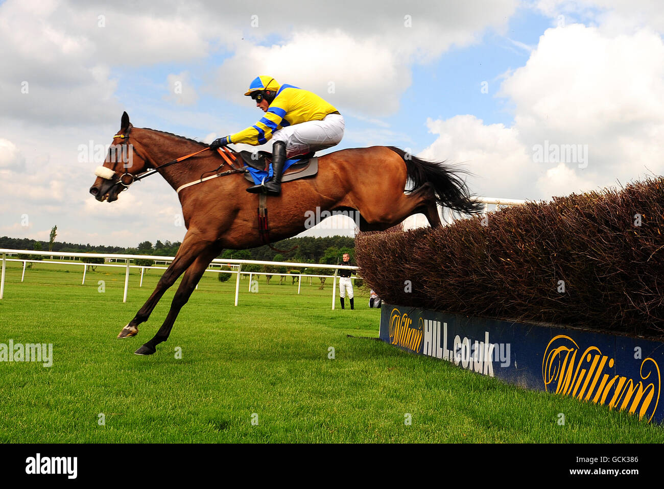 Horse Racing - Market Rasen Racecourse Foto Stock