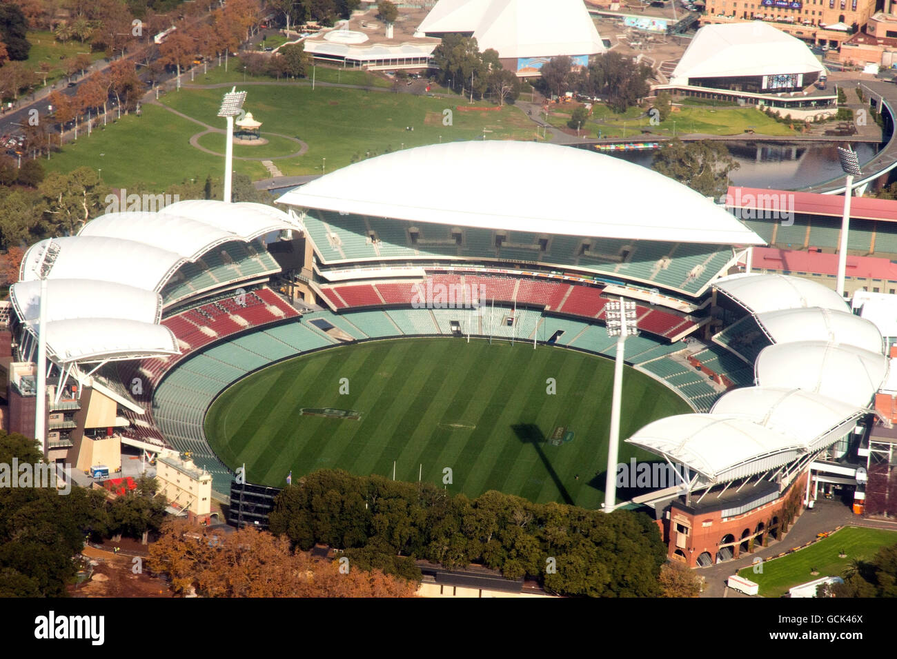 Adelaide Oval in Australia Foto Stock
