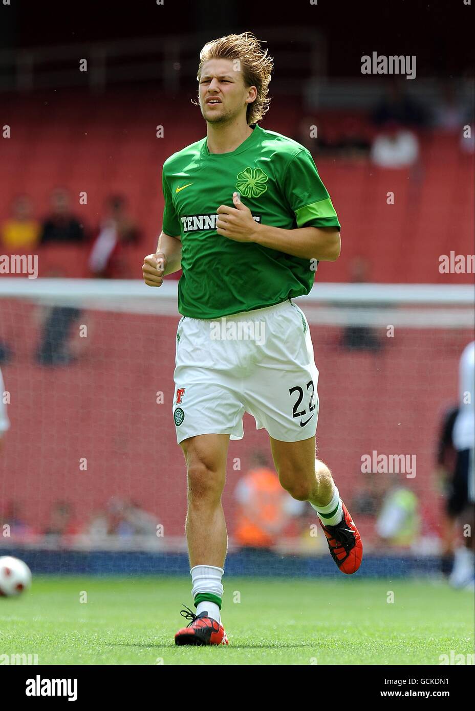 Calcio - Emirates Cup 2010 - Celtic v Olympique Lyonnais - Emirates Stadium. Glen Loovens, Celtic Foto Stock