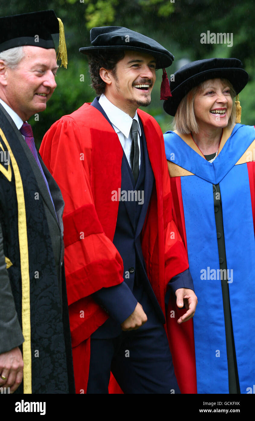 Università di Kent awards lauree honoris causa Foto Stock