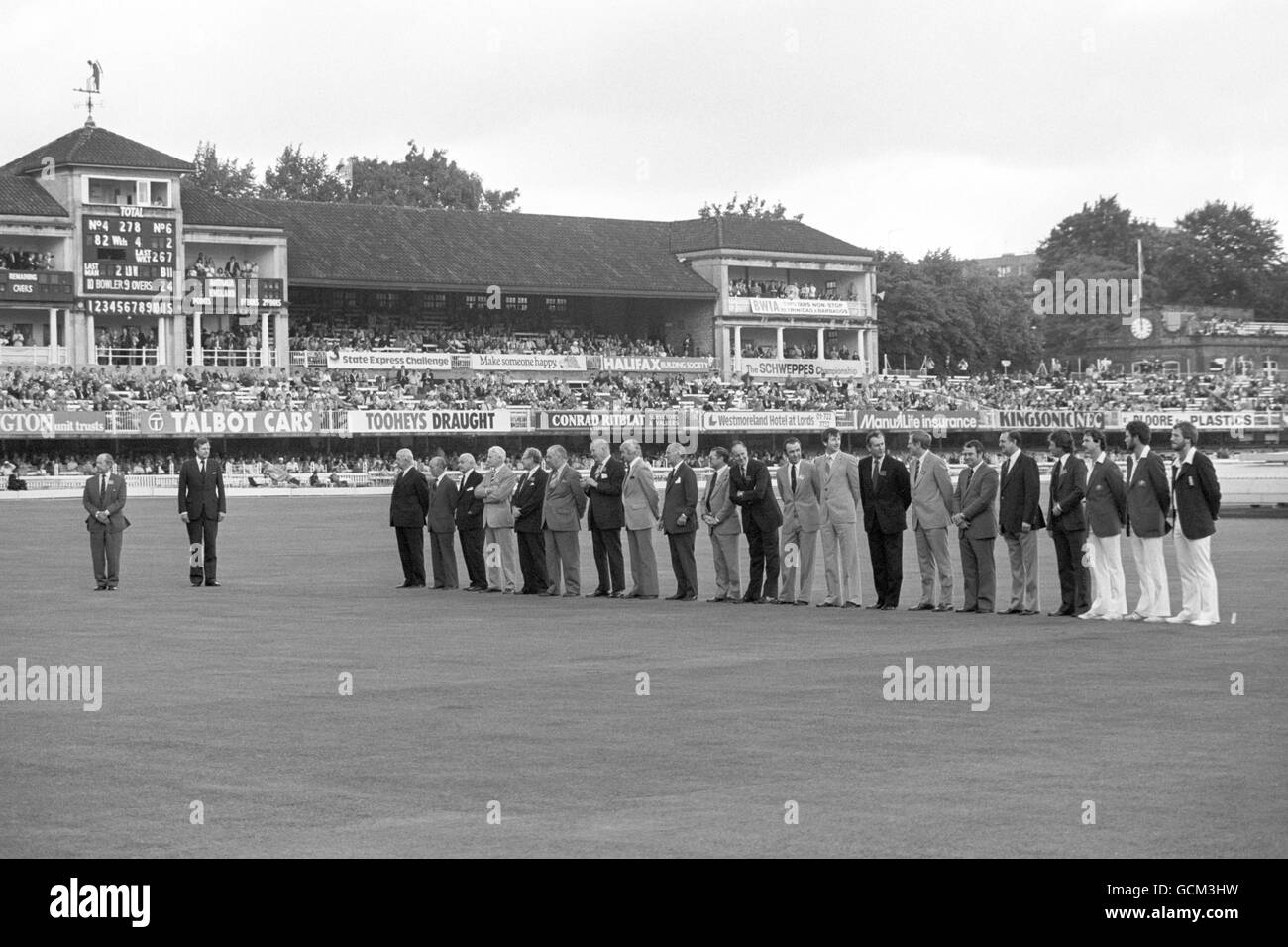 Cricket - Il Centenario Test - Inghilterra v Australia - Giorno 3 - Signore Foto Stock