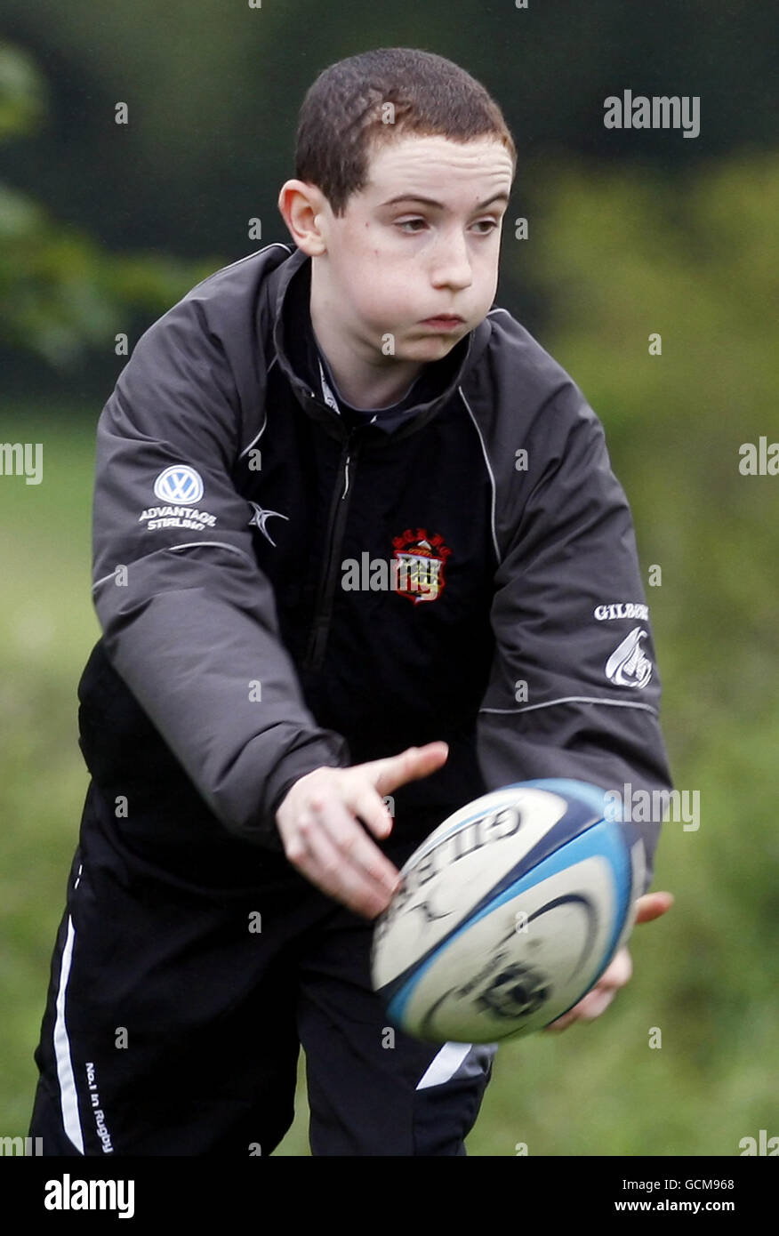 Rugby Union - Glasgow Warriors Summer Camp - Pollock Park Foto Stock