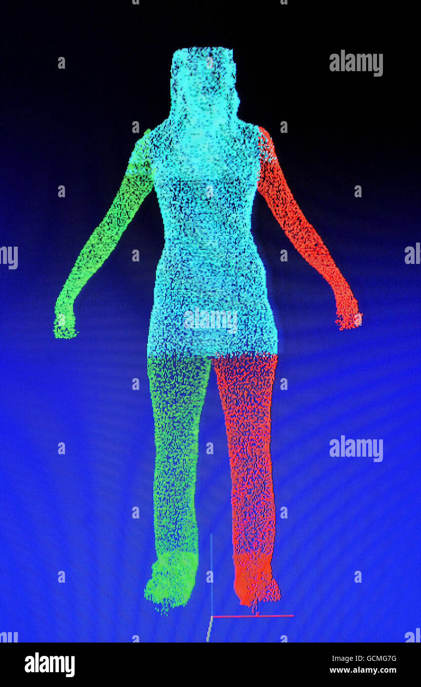 Body scanner immagini e fotografie stock ad alta risoluzione - Alamy