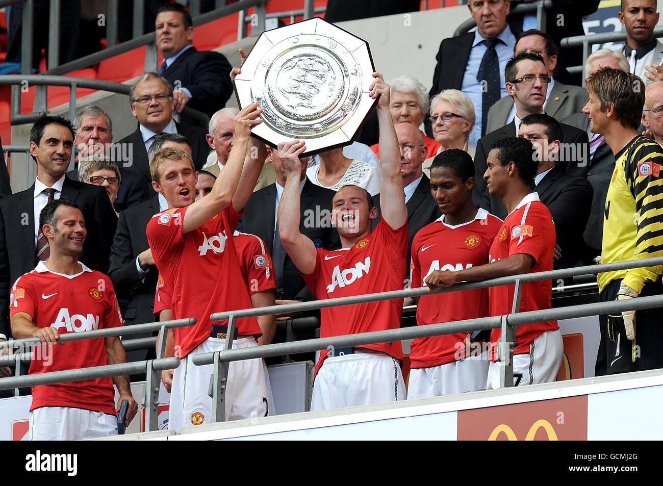 Calcio - FA scudo della comunità - Chelsea V Manchester United - Wembley Stadium Foto Stock