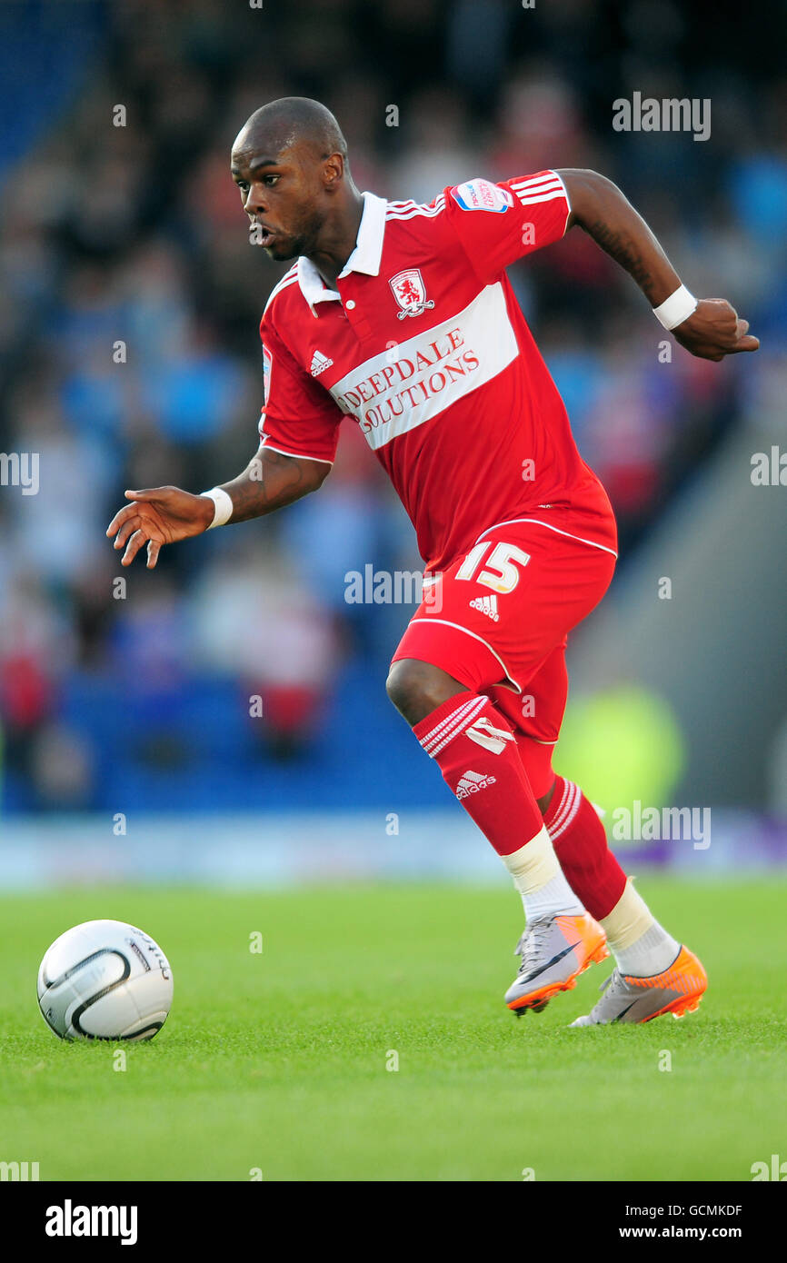 Calcio - Carling Cup - primo turno - Chesterfield / Middlesbrough - B2net Stadium. Leroy Lita, Middlesbrough Foto Stock