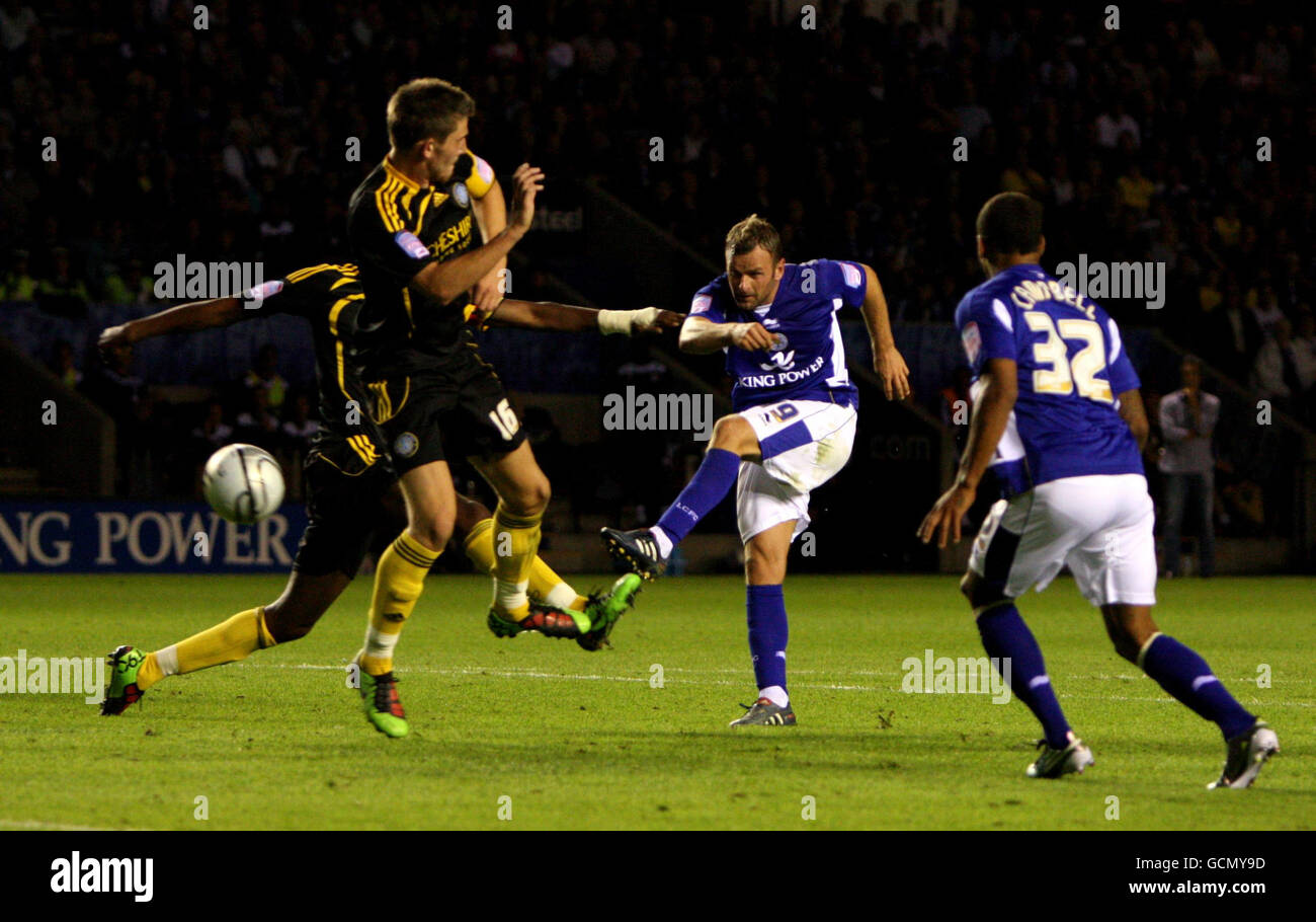 Calcio - Carling Cup - Primo round - Leicester City v Macclesfield Town - il Walkers Stadium Foto Stock