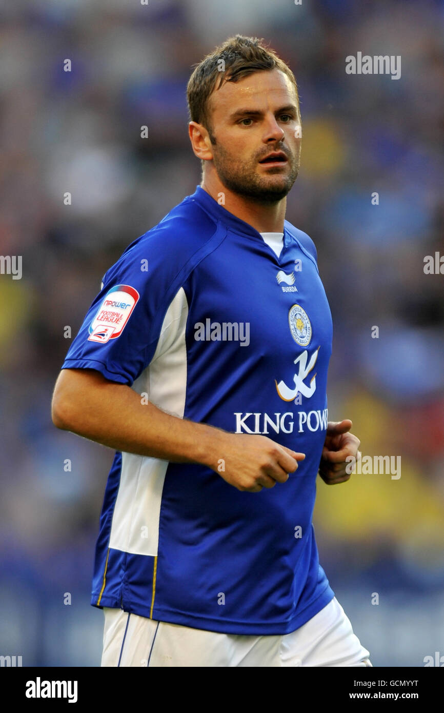 Calcio - Carling Cup - primo turno - Leicester City v Macclesfield Town - The Walkers Stadium. Richard Wellens, Leicester City. Foto Stock