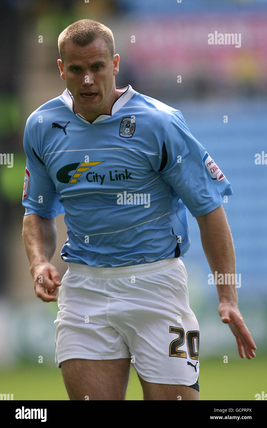 Calcio - Npower Football League Championship - Coventry City / Leicester City - Ricoh Arena. Ben Turner, Coventry City Foto Stock