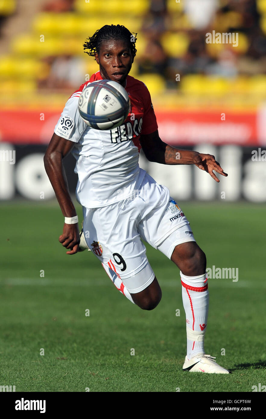 Soccer - Francese Premiere Division - come Monaco v AJ Auxerre - Stade Louis II Foto Stock