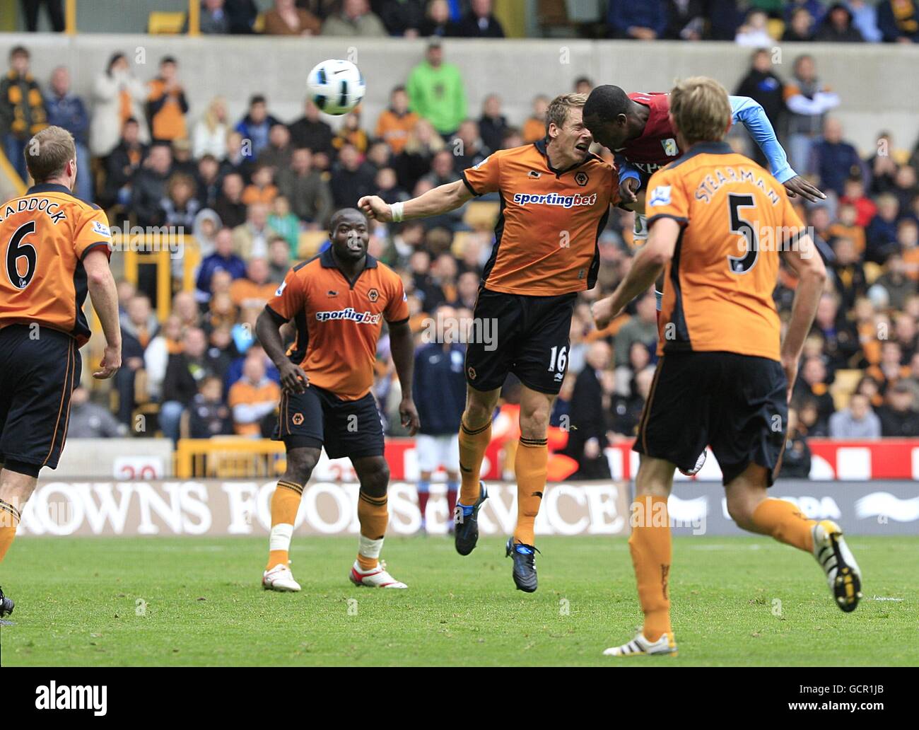 Calcio - Barclays Premier League - Wolverhampton Wanderers v Aston Villa - Molineux Foto Stock